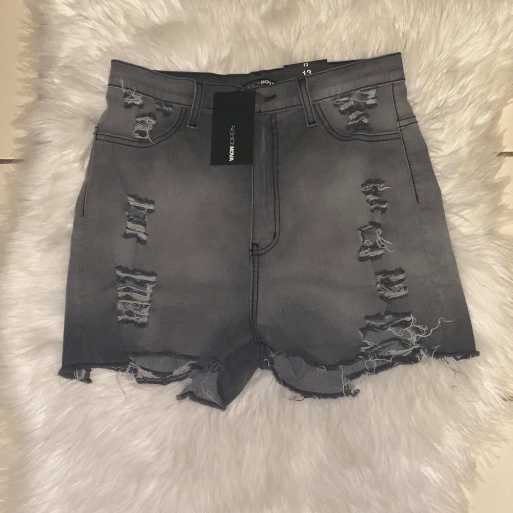 High waisted shorts